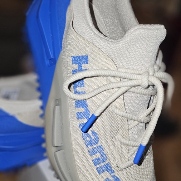 ADIDAS X PHARRELL NMD S1 MAHBS OATMEAL/BLUE - Picture 6 of 7